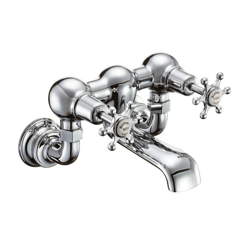Birkenhead Medici Regent bath filler - wall mounted 